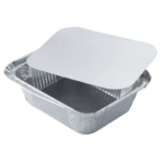 Barquette Alu. 450 ml + Couvercle x100