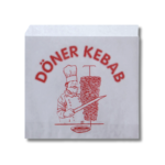 Sachet Burger Kraft Blanc 15x15 cm x500